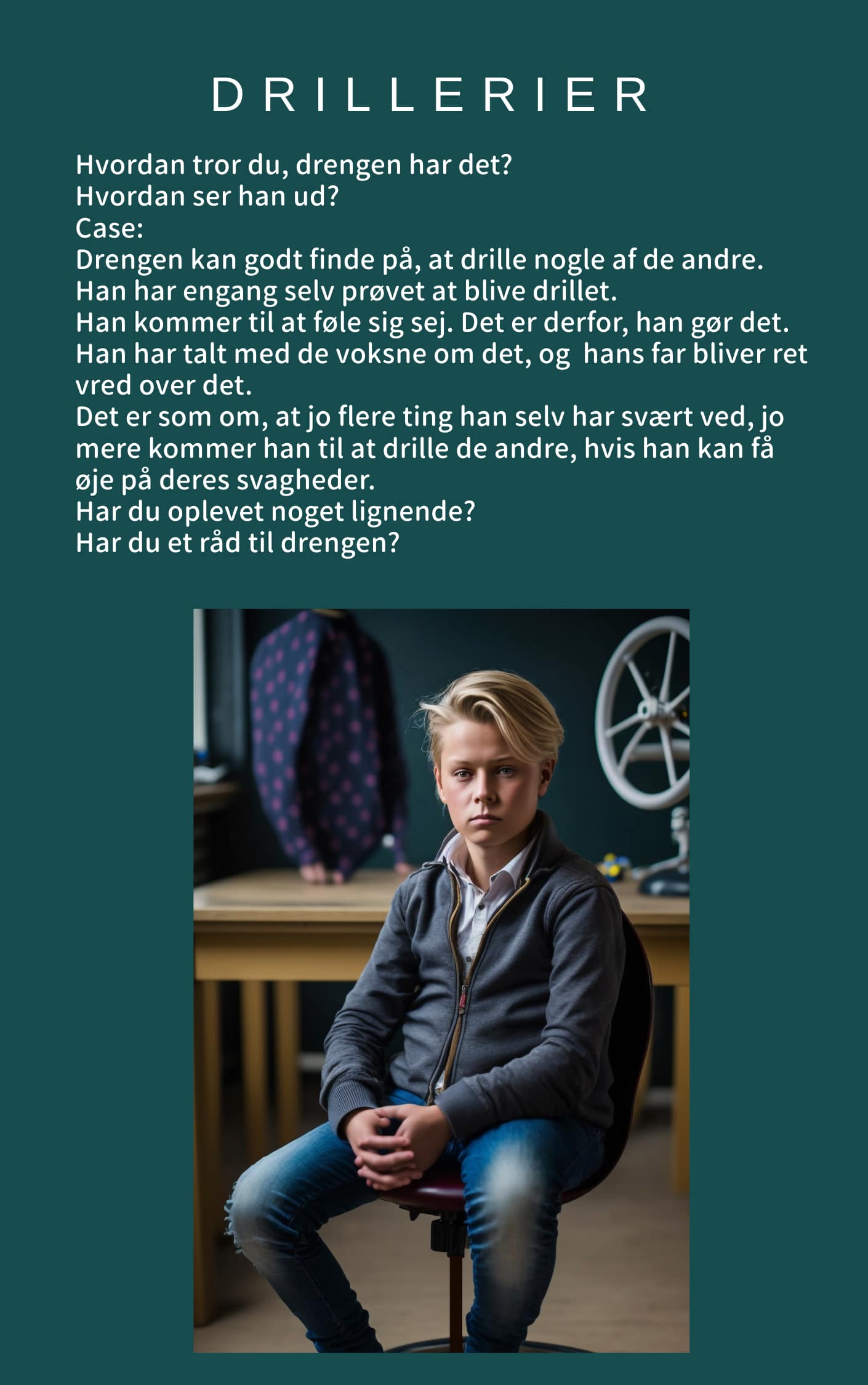 Pædagogisk materiale om at løse konflikter